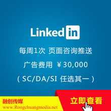 领英（linkedin）套餐 - 广告标准版（¥52788 ／年）